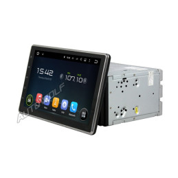 AW7711US7 2DIN 10.1 inch Android autoradio navigatie, multimedia car pc met DAB+ octa core android 13