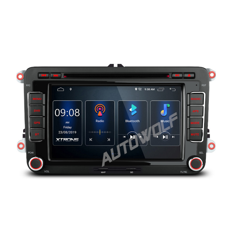 Graan Gehoorzaam Prestatie AW240420S 7 inch Android navigatie, multimedia car pc met bluetooth, DAB,  carkit en wifi