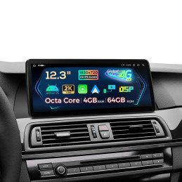 12.3 inch scherm upgrade voor BMW met Carplay en Android Auto en Android besturingssysteem